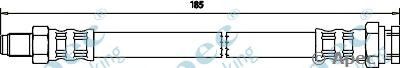 APEC BRAKING hos3346 -  Тормозной шланг